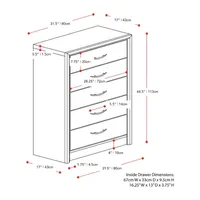 Newport Bedroom Collection -Drawer Dresser