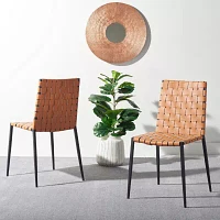 Rayne Basket Woven Dining Chair - Set of 2