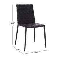 Rayne Basket Woven Dining Chair - Set of 2