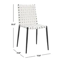 Rayne Basket Woven Dining Chair - Set of 2