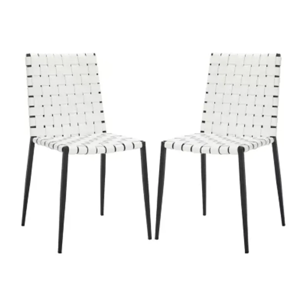 Rayne Basket Woven Dining Chair - Set of 2