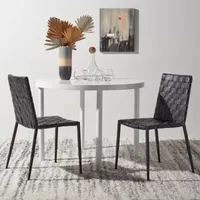 Rayne Basket Woven Dining Chair - Set of 2