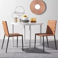 Rayne Basket Woven Dining Chair - Set of 2
