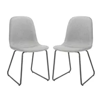 Makalu Mid Century Modern Dining Chair - Set of 2