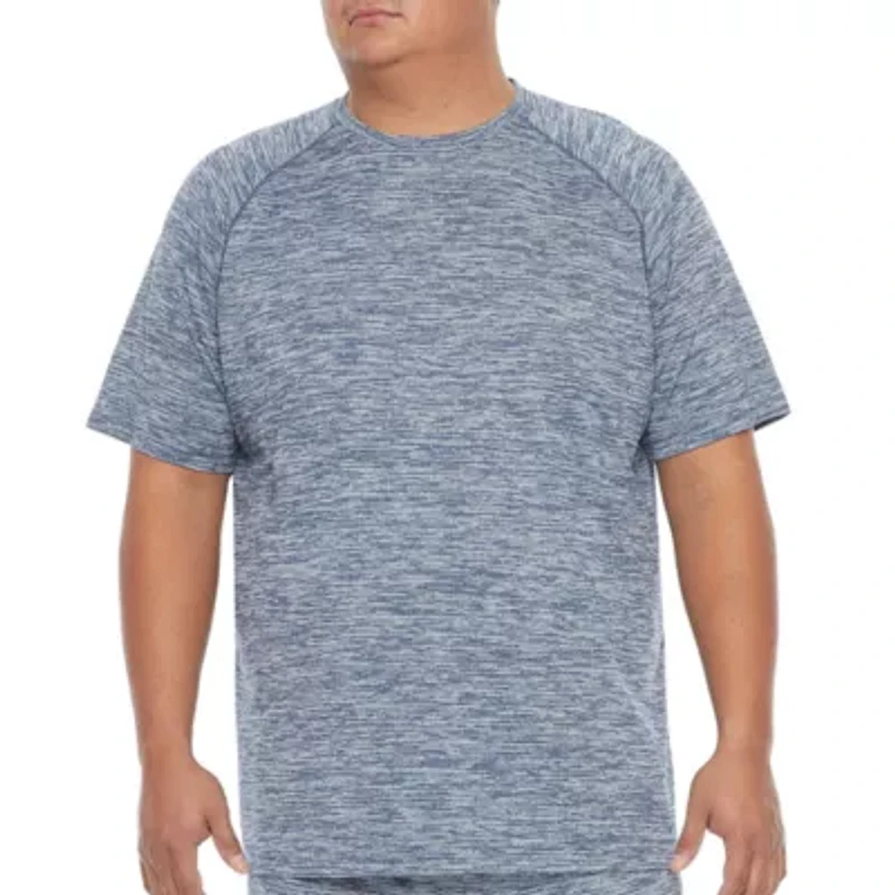 Xersion EverAir Mens Crew Neck Short Sleeve T-Shirt Big and Tall