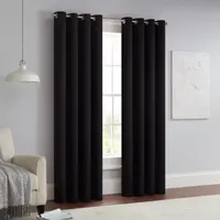 Eclipse Thermapanel Light-Filtering Grommet Top Single Curtain Panel