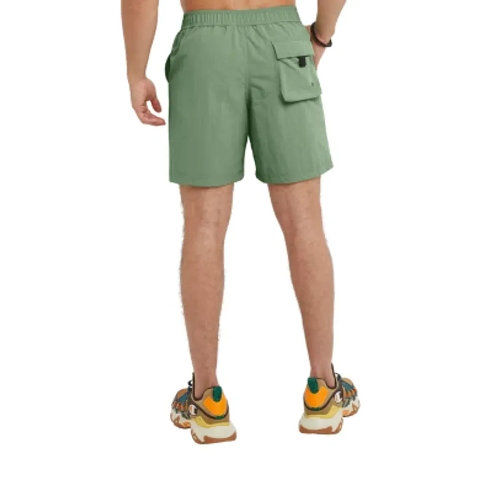 Champion Mens Mid Rise Workout Shorts