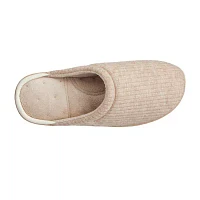 Isotoner Sweater Knit Womens Ballerina Slippers