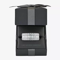 (H-I / Si2) Womens 2 CT. T.W. Lab Grown White Diamond 10K Gold Anniversary Engagement Ring