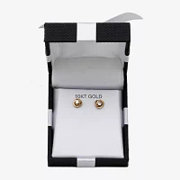 Cubic Zirconia Love Knot Earrings 14K Gold