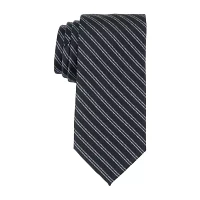 J. Ferrar Ruddy Pinstripe Tie Striped Ties