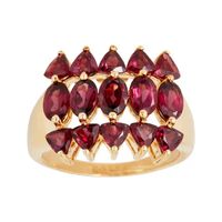 LIMITED QUANTITIES  Genuine Rhodolite Garnet Ring