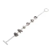 Star Wars® Womens Sterling Silver Charm Bracelet