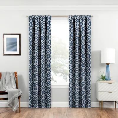 Eclipse Isanti Rod Pocket Energy Saving Blackout Single Curtain Panel