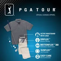 PGA TOUR Motionflux 360 Mens Classic Fit Golf Pant