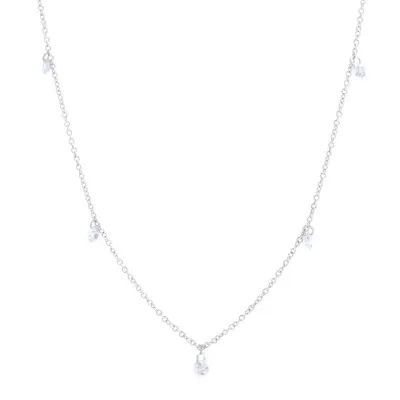Pure Silver Over Brass 36 Inch Cable Chain Necklace