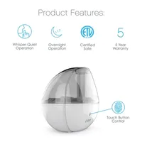 Pure Enrichment MistAire Ultrasonic Cool Mist Humidifier