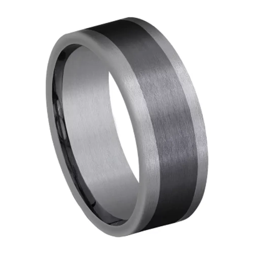 8MM Tantalum Titanium Wedding Band