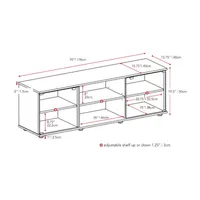 Fiji Living Room Accents TV Stand