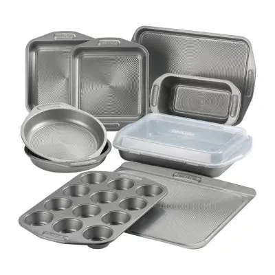 Circulon® Total Nonstick Bakeware, 10-Piece Set, Gray