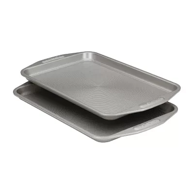 Circulon® Total Nonstick Bakeware, 2-Piece Cookie Sheet Set, Gray