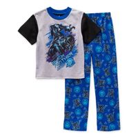 Disney Collection Little & Big Boys 2-pc. Avengers Black Panther Marvel Pant Pajama Set