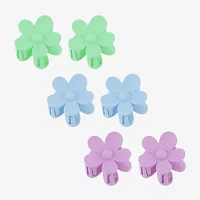 Arizona Multi Flower 6-pc. Claw Hair Clip