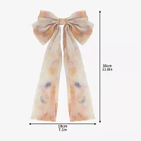 Arizona Light Pink Watercolor Hair Bow