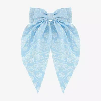 Arizona Light Blue Paisley Hair Bow