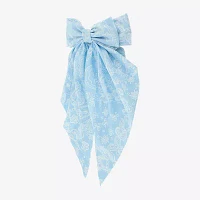 Arizona Light Blue Paisley Hair Bow