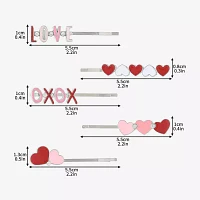 Arizona Valentines Heart 5-pc. Bobby Pin