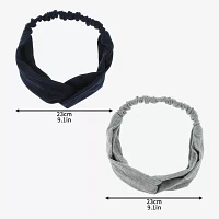 Arizona Blue & Grey 2-pc. Womens Headband