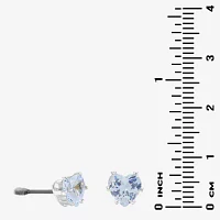 Sparkle Allure Light Up Box Cubic Zirconia Silver Tone Pure Silver Over Brass Heart 2-pc. Jewelry Set