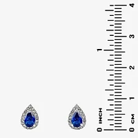 Sparkle Allure Light Up Box Halo 2-pc. Cubic Zirconia Pure Silver Over Brass Jewelry Set