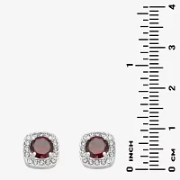 Sparkle Allure Light Up Box 2-pc. Cubic Zirconia Pure Silver Over Brass Square Jewelry Set
