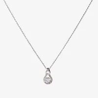 Sparkle Allure Light Up Box 4-pc. Cubic Zirconia Pure Silver Over Brass Pear Jewelry Set