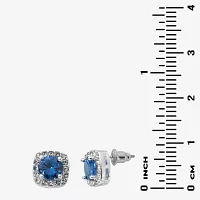 Sparkle Allure Light Up Box -pc. Cubic Zirconia Pure Silver Over Brass Square Jewelry Set