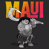 Juniors Maui Womens Crew Neck Long Sleeve Moana Sweatshirt
