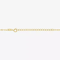 Diamond Addiction (G-H / I1-I2) Womens 1/4 CT. Lab Grown White 14K Gold Over Silver Sterling Round Pendant Necklaces
