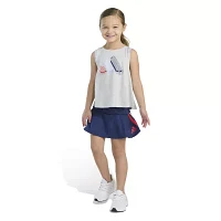 adidas Little Girls 2-pc. Skort Set