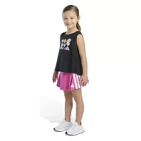adidas Little Girls 2-pc. Skort Set