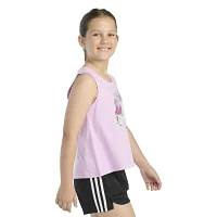 adidas Big Girls Crew Neck Tank Top