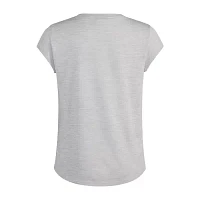 adidas Big Girls Performance Crew Neck Short Sleeve Graphic T-Shirt