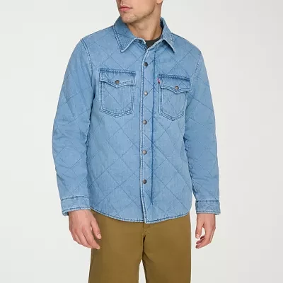 Levi's Mens Denim Lined Midweight Shirt Jacket