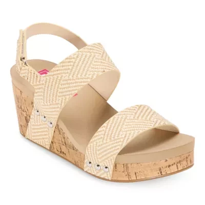 Pop Womens Xiomara Wedge Sandals