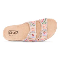 Pop Zephiryn Womens Footbed Sandals