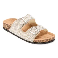 Pop Imannia Womens Footbed Sandals