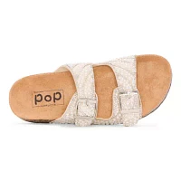 Pop Imannia Womens Footbed Sandals