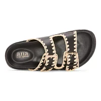 a.n.a Dublin Womens Footbed Sandals