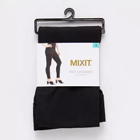 Mixit Knit Womens Mid Rise 28 1/2" Full Length Leggings